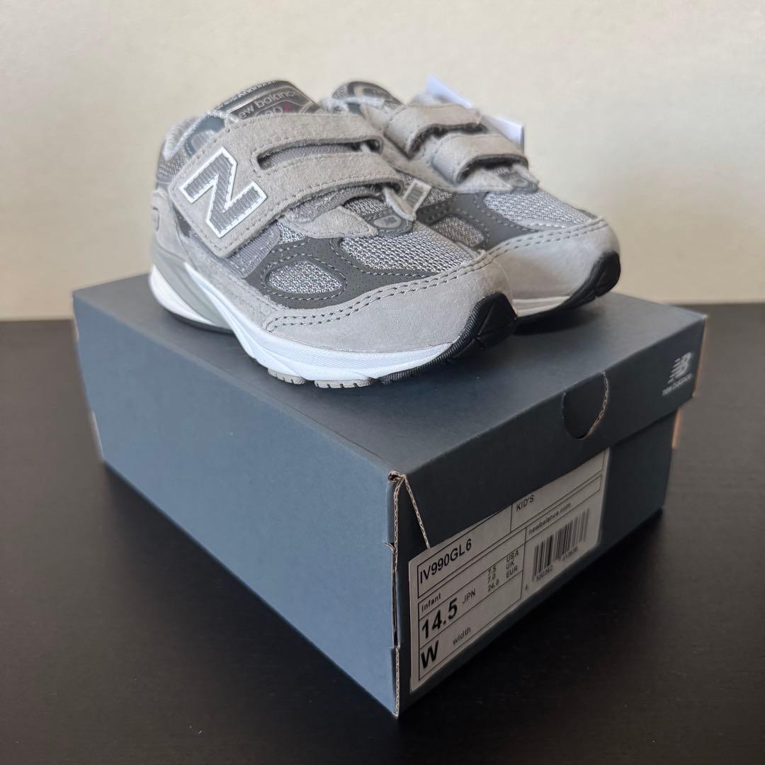 F様用 New Balance IV990GL6 キッズ 14.0 14.5