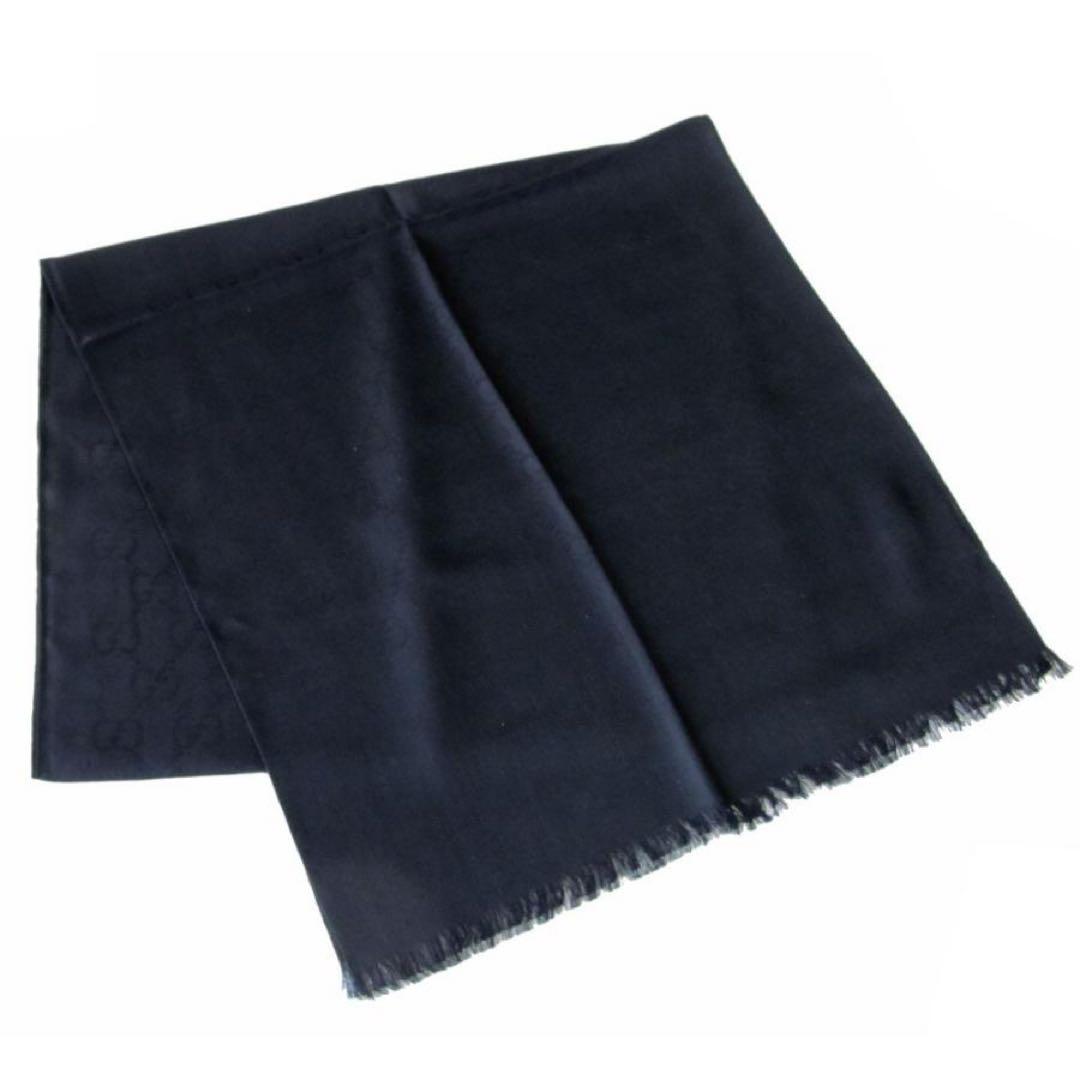 GUCCI ストール 165904 3G646 GGロゴ ジャガード