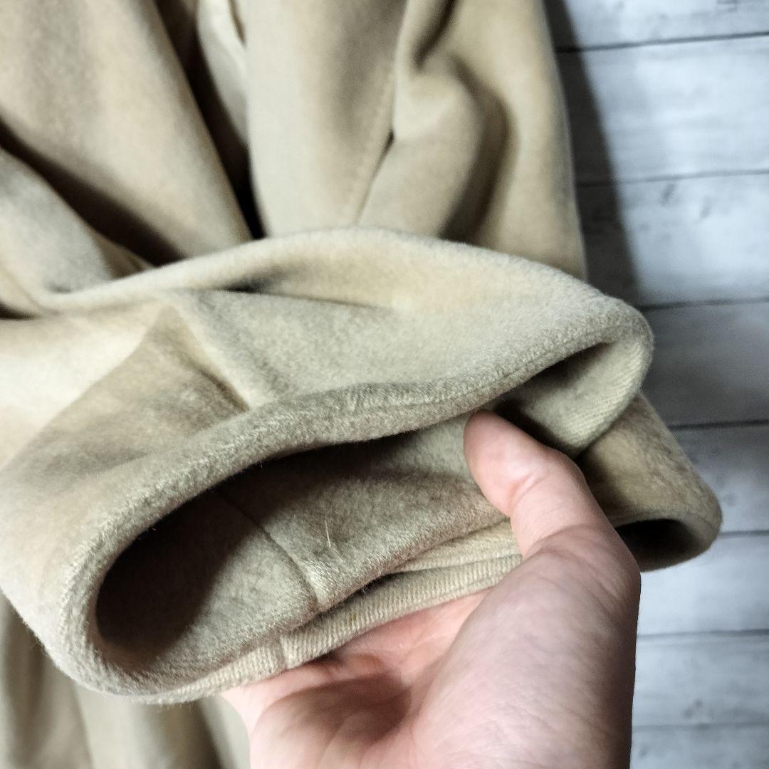 マックスマーラ 銀タグ 女優襟チェスターコート ウールカシミヤ オーバーサイズ