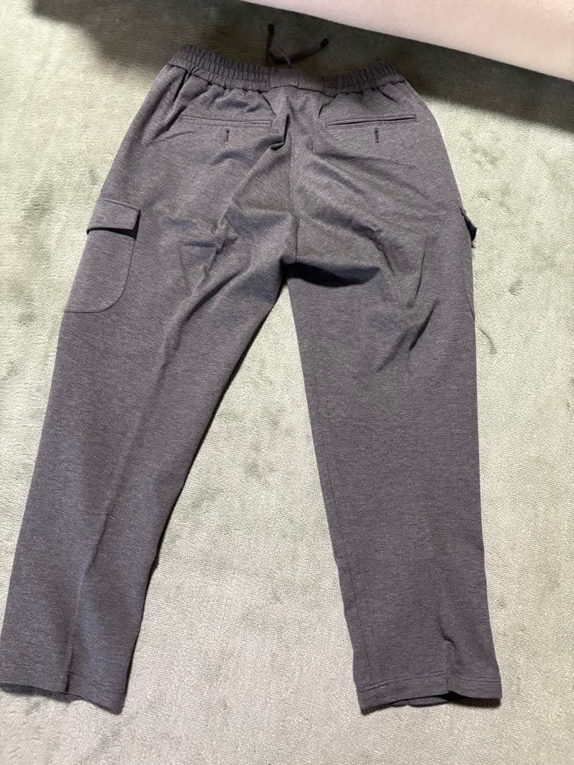 d*e様 ジャブス　SPACE FIT グレー カーゴパンツ 46
