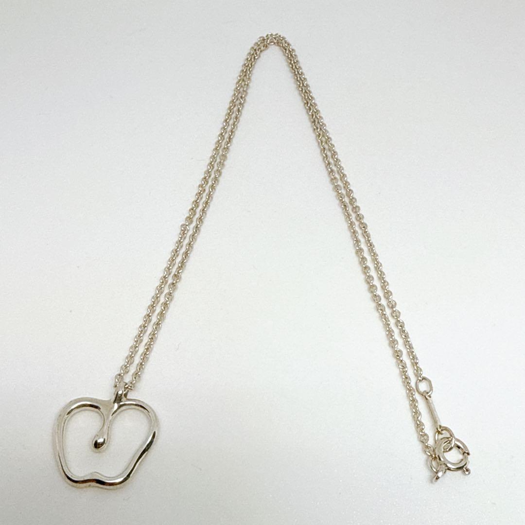【美品】ティファニー アップル りんご ネックレス シルバー925