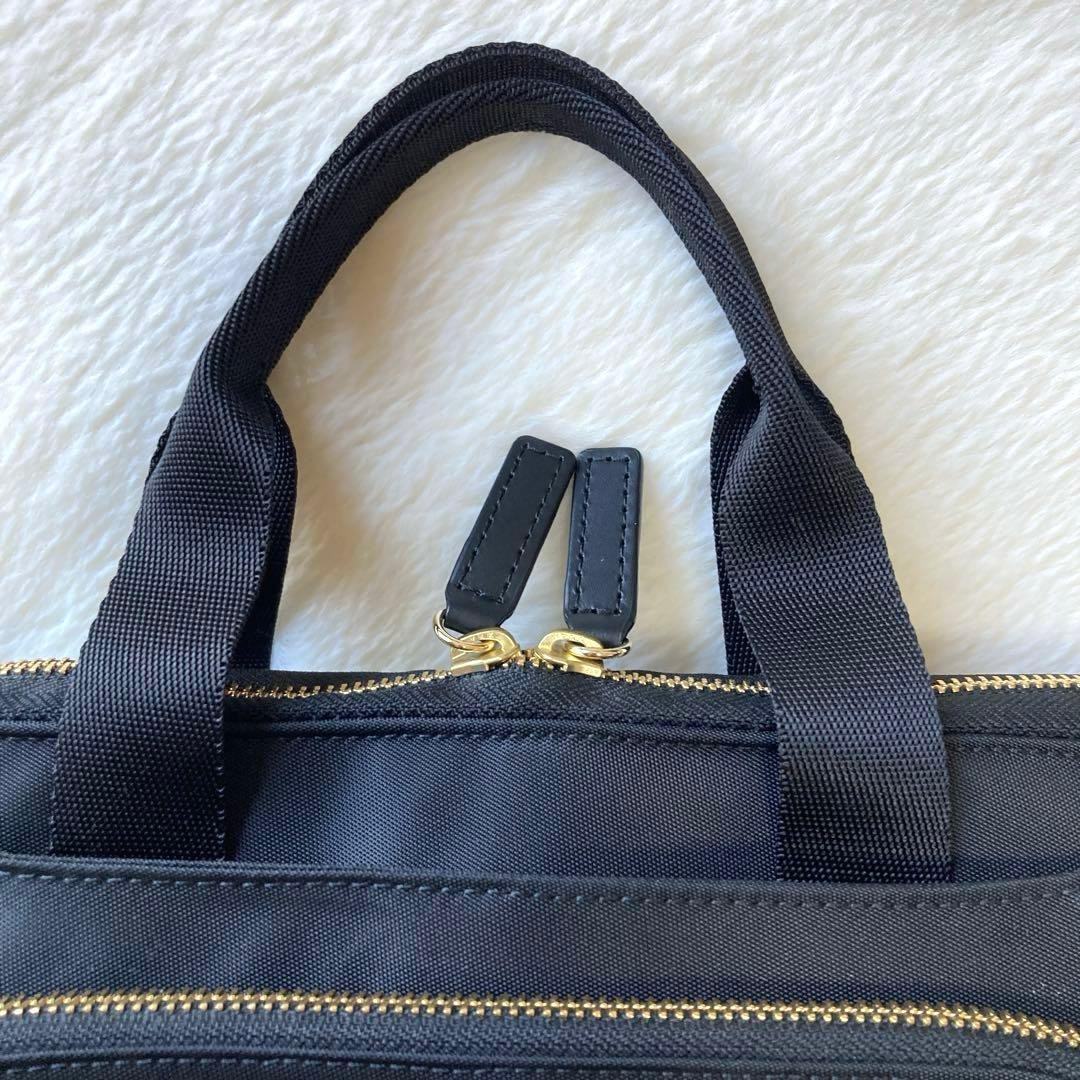 未使用級 アニエスベー agnès b. PCバッグ 2way A4 ブラック