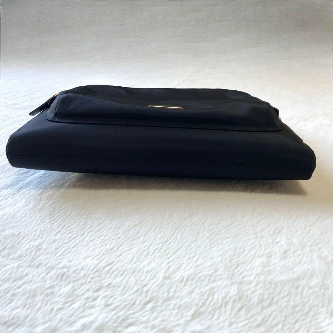 未使用級 アニエスベー agnès b. PCバッグ 2way A4 ブラック