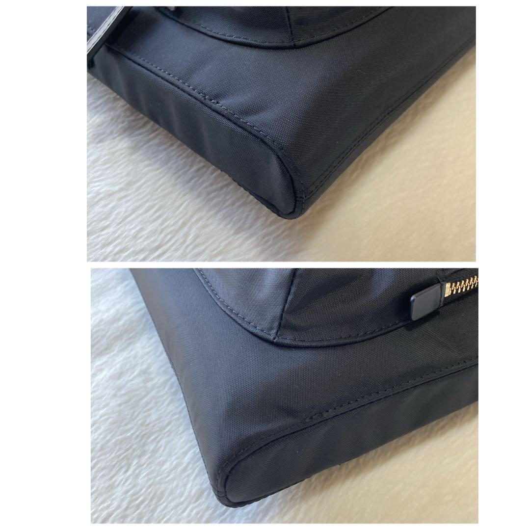 未使用級 アニエスベー agnès b. PCバッグ 2way A4 ブラック