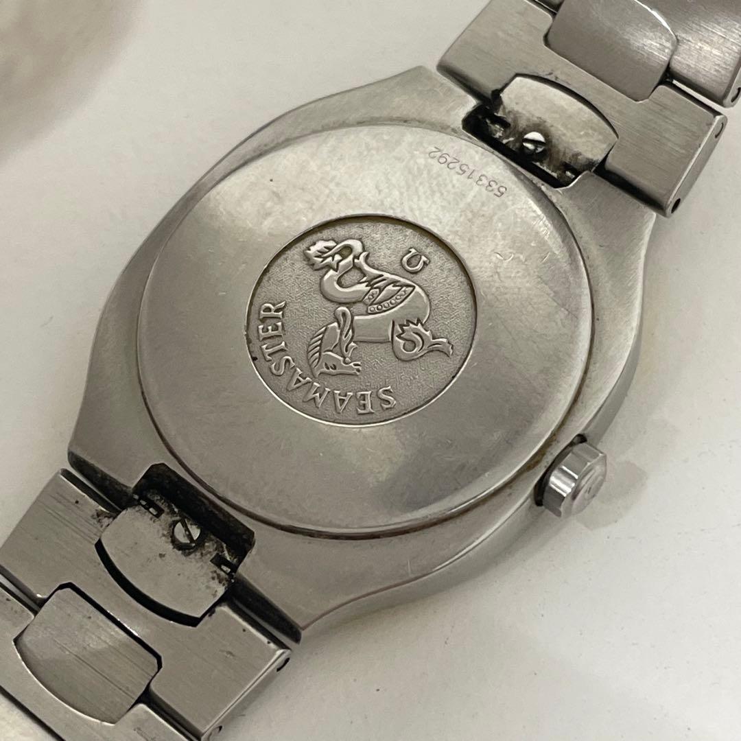 【TK】OMEGA オメガ　シーマスター　ポラリスデイト　クォーツ腕時計