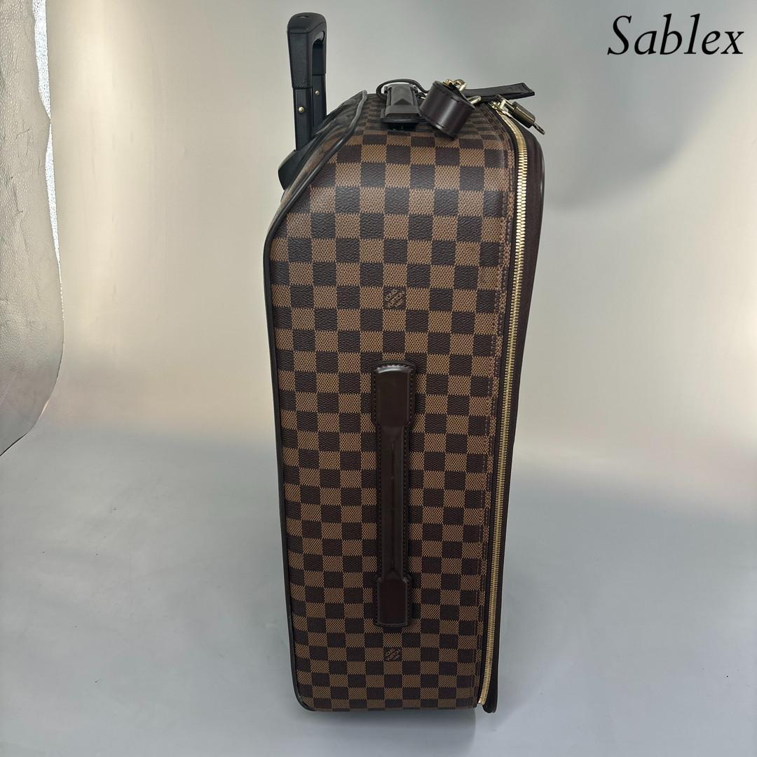 超極美品■ルイヴィトン■ダミエ ペガス 55 M23294 レザー スーツケース