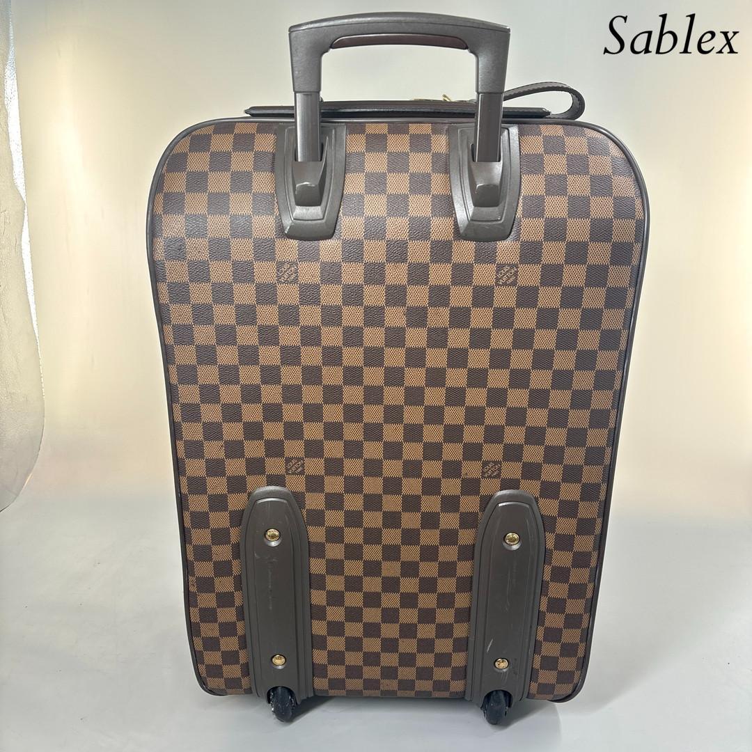 超極美品■ルイヴィトン■ダミエ ペガス 55 M23294 レザー スーツケース