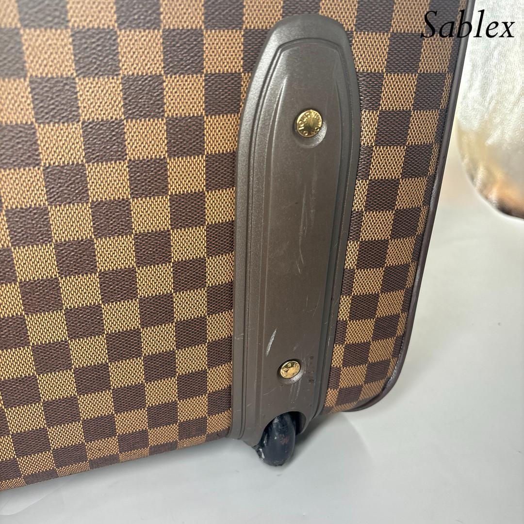 超極美品■ルイヴィトン■ダミエ ペガス 55 M23294 レザー スーツケース