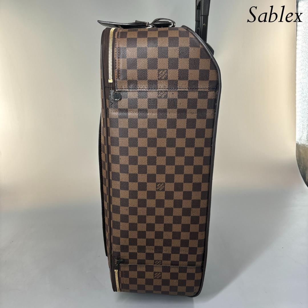 超極美品■ルイヴィトン■ダミエ ペガス 55 M23294 レザー スーツケース