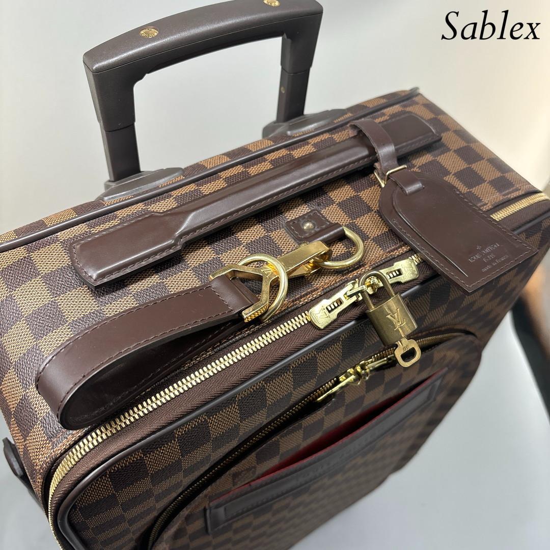 超極美品■ルイヴィトン■ダミエ ペガス 55 M23294 レザー スーツケース