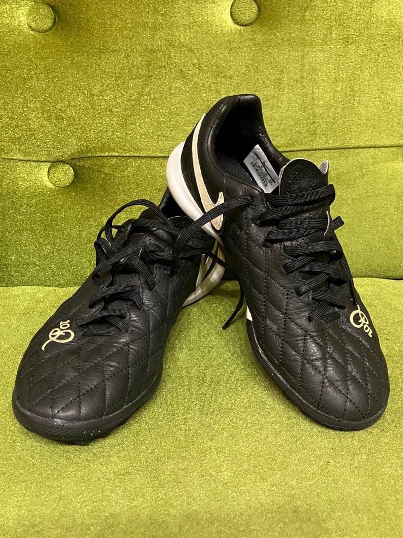 ナイキ ルナ レジェンド 7 PRO 10R TF(ブラック×ブラウン)