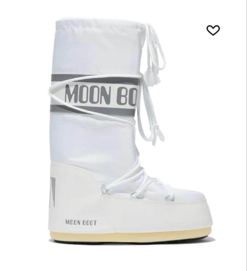 MOON BOOT ホワイト スノーブーツ