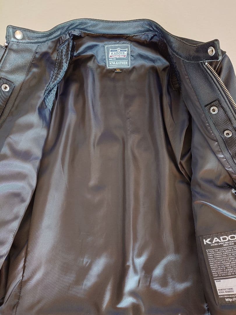 新品未着用 カドヤ シングルライダース es-1