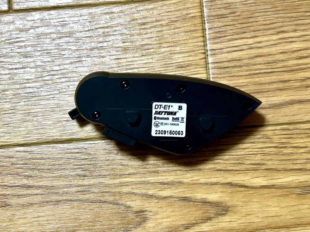 【美品】デイトナ　DT-E1+　インカム
