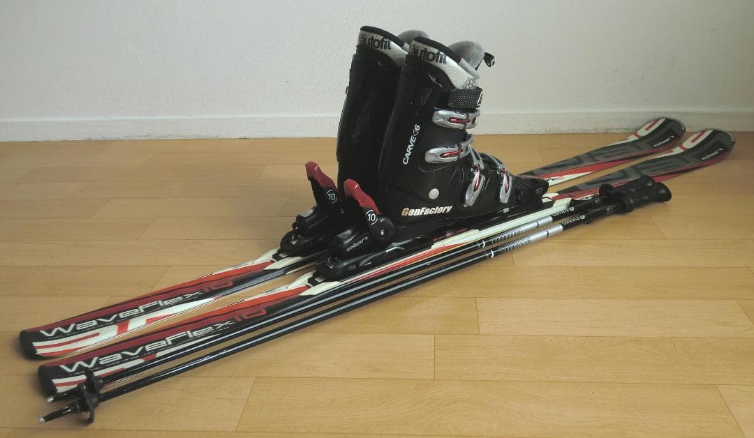 ■■送料無料■エラン■メンズスキーフルセット■板160靴27.5■メンテ付■■