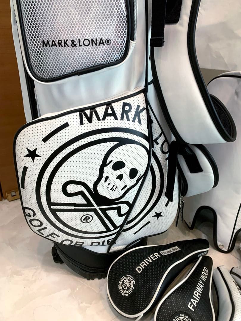 希少　良品　マークアンドロナ　MARK＆LONA キャディバッグ　ヘッドカバー