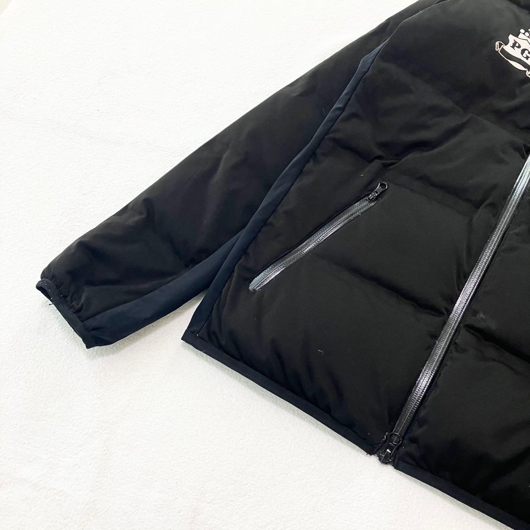 PEARLY GATES レディース ダウンジャケット 0サイズ　ブラック 防寒