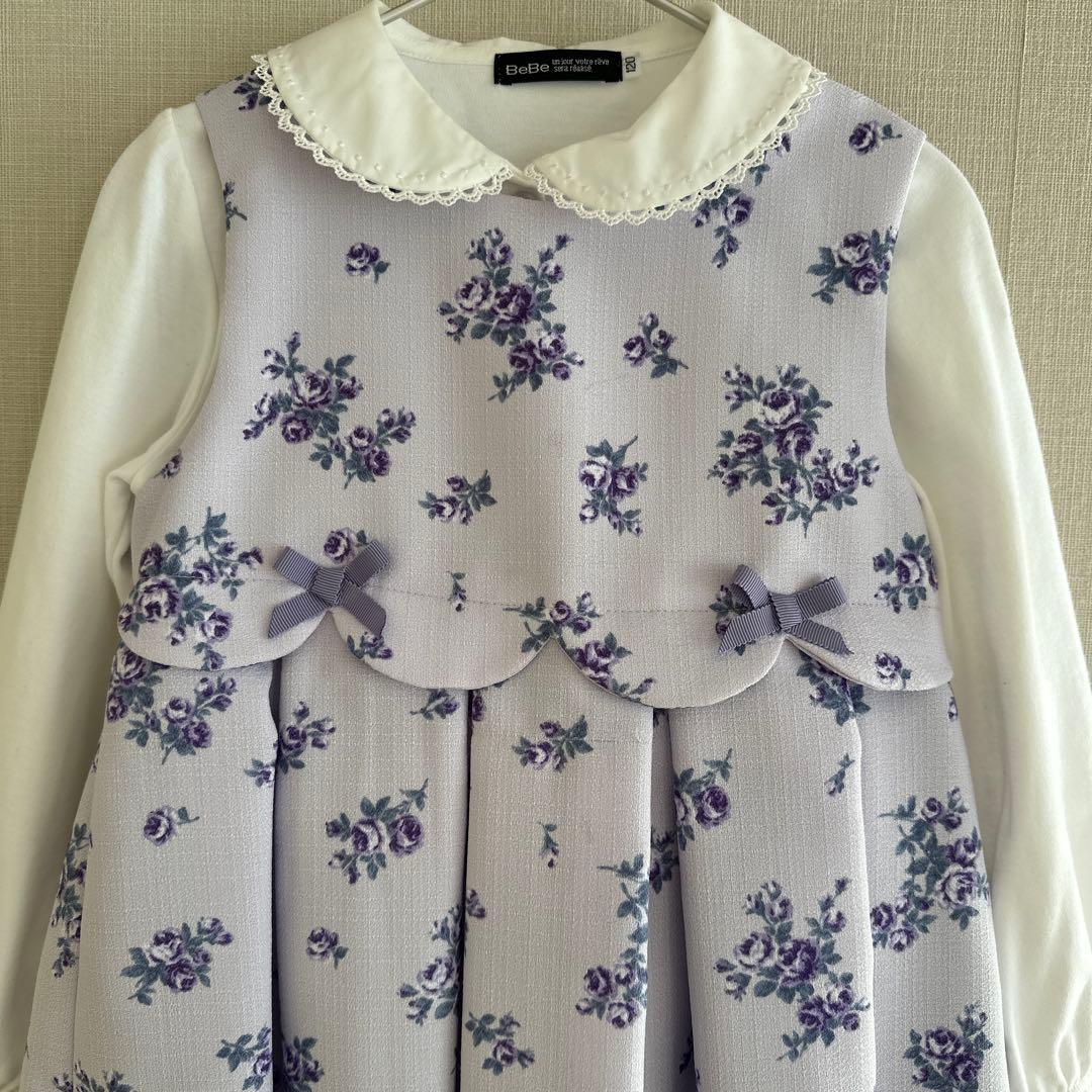 BeBeべべ　フォーマルワンピース120
