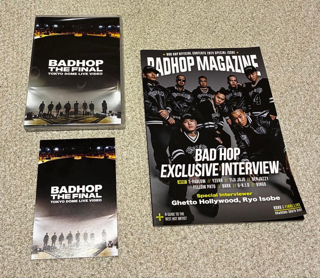 badhop 東京ドーム解散ライブ　DVD