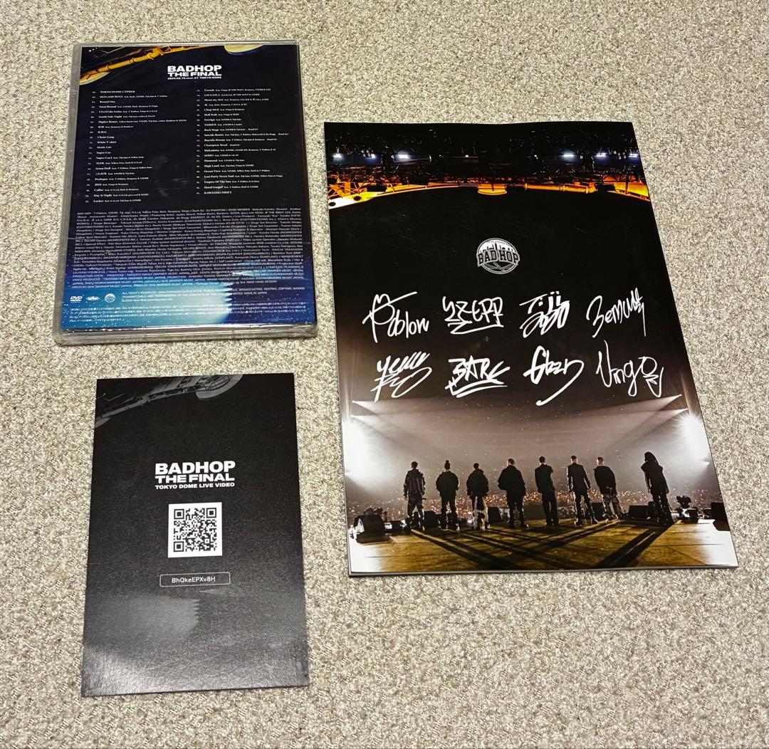 badhop 東京ドーム解散ライブ　DVD