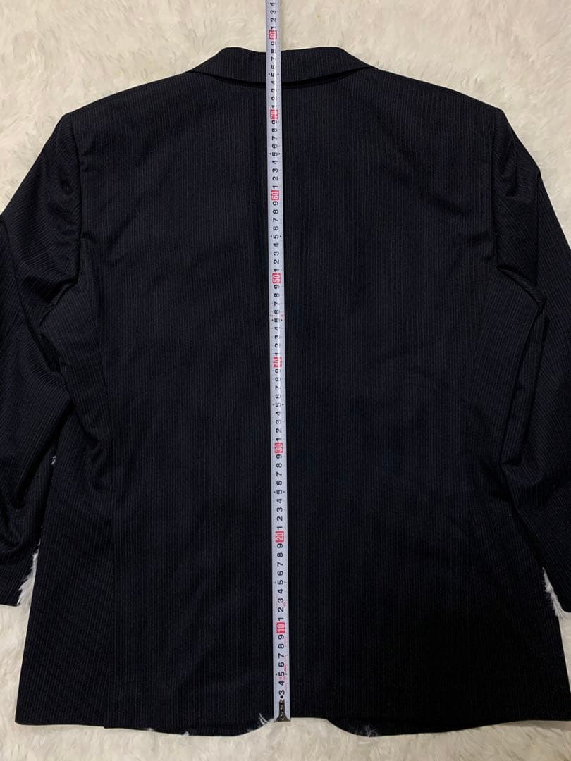 REGALリーガル ストライプ ダブルボタン ビジネススーツ E5