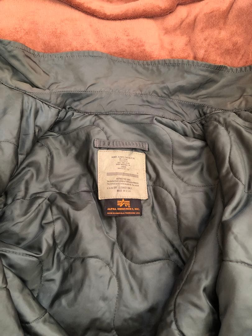 ジャケット・アウター made in USA ALPHA INDUSTRIES CWU-45P