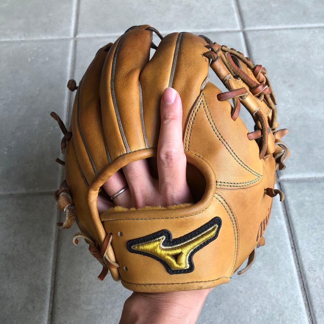 Mizuno Pro 硬式 グローブ 内野用 ブラウン 坂本勇人