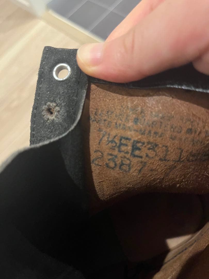 50s レースアップブーツ　レッドウイング　ローリングダブトリオ