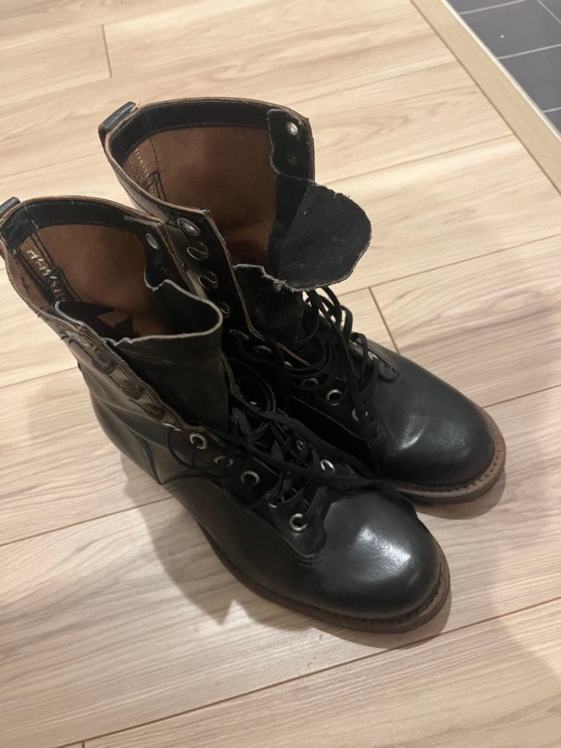 50s レースアップブーツ　レッドウイング　ローリングダブトリオ