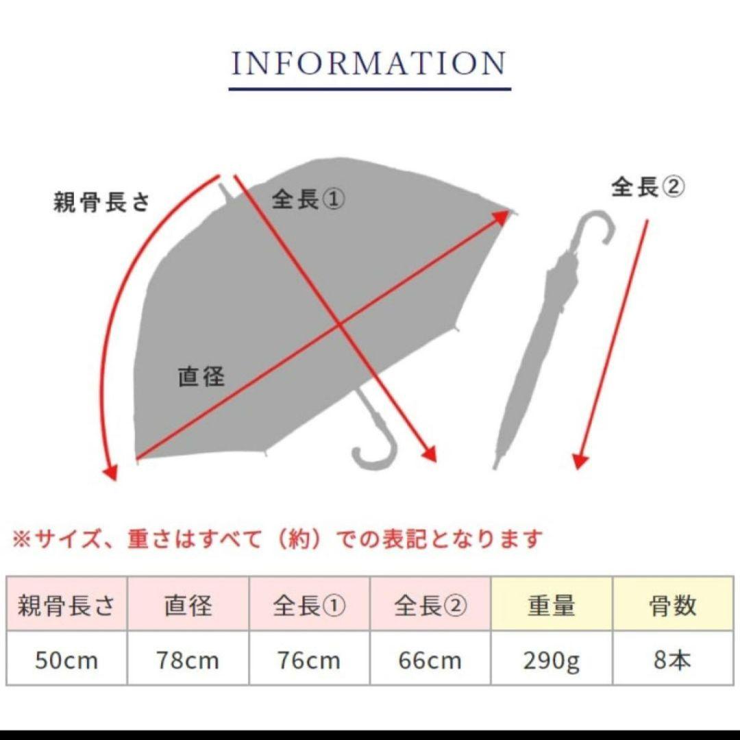 芦屋ロサブラン　日傘　ショートサイズ50cm