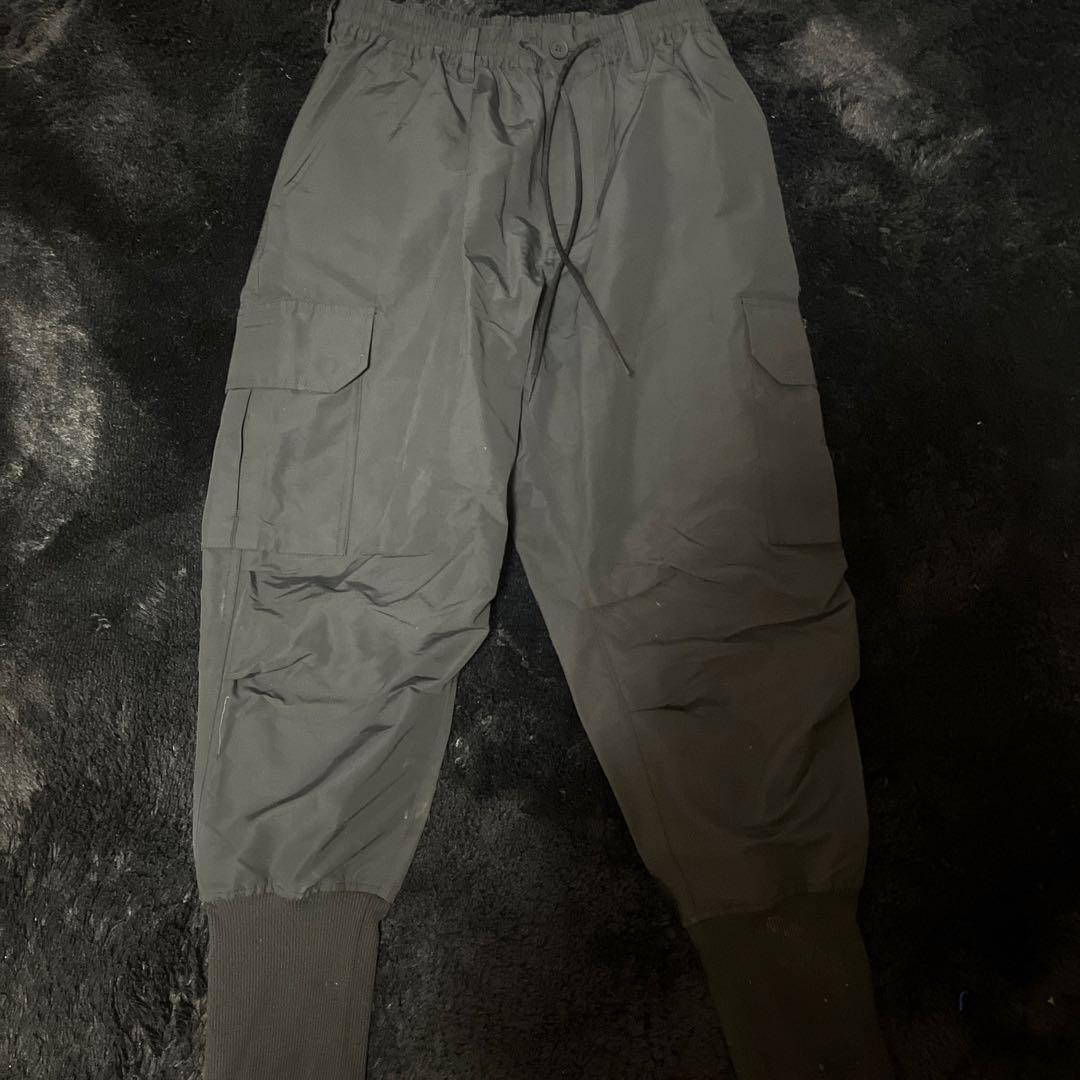 Y-3 ブラックカーゴパンツ