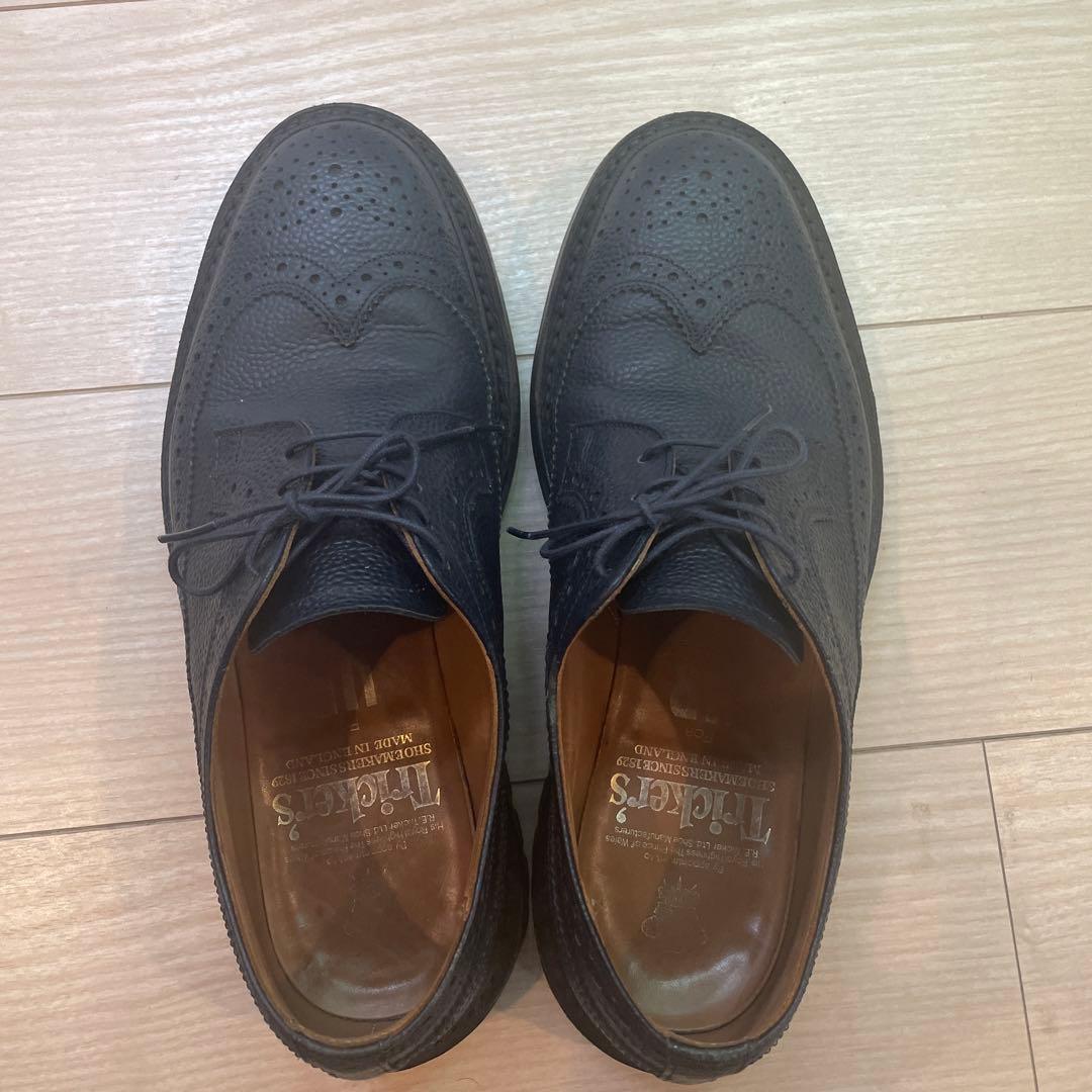 値下！トリッカーズ ウイングチップシューズ tricker's