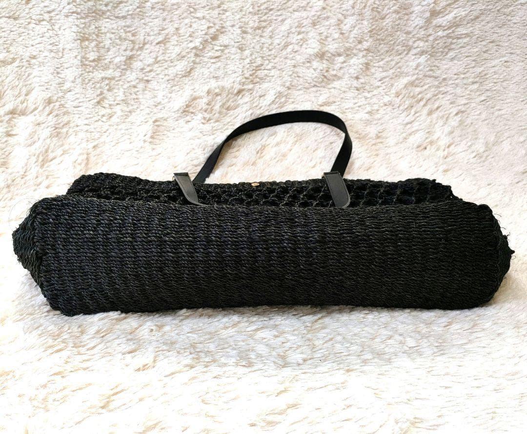 ヘレンカミンスキー　横型　カゴバッグ 　A4可　トートバッグ　編み込み