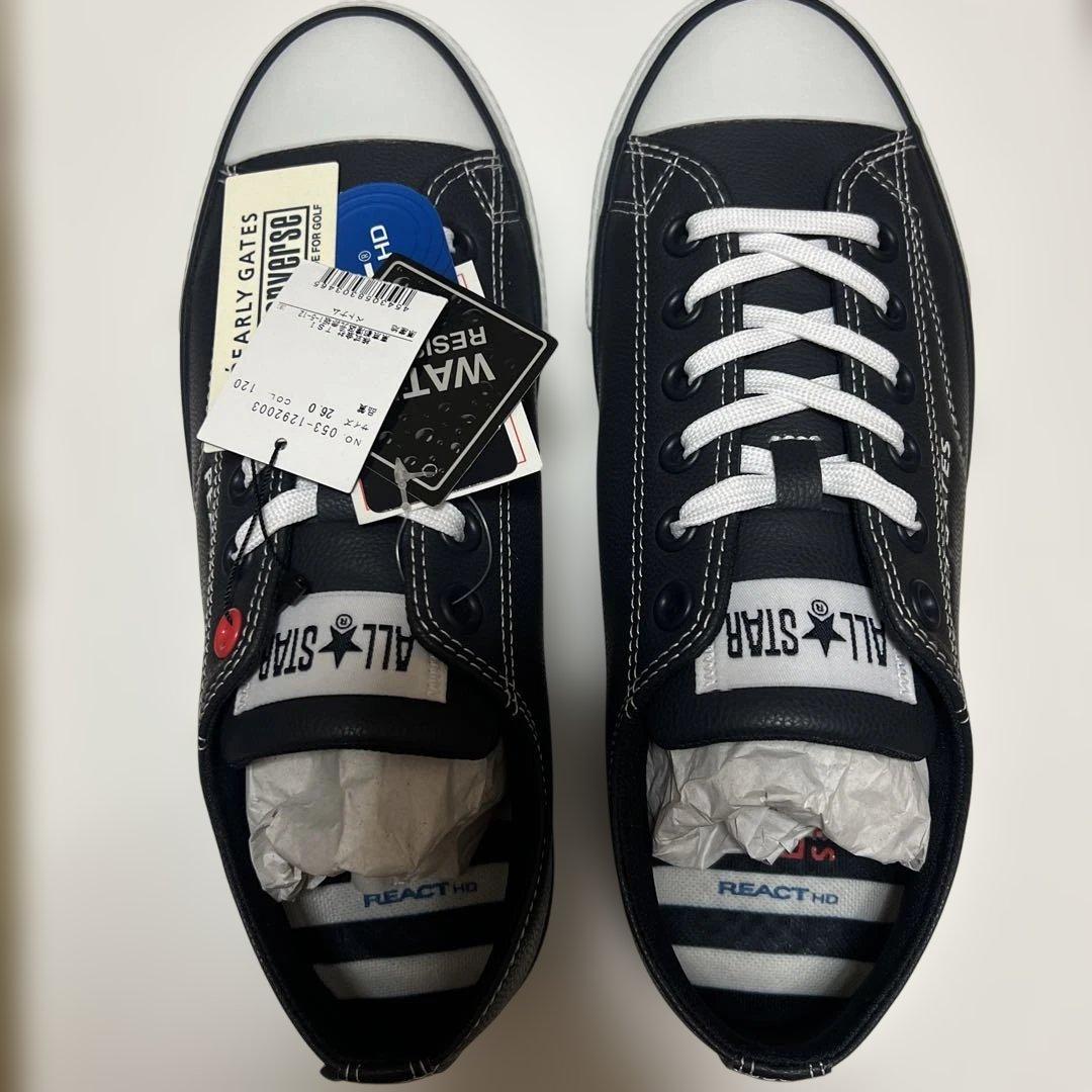 パーリーゲイツコンバースコラボゴルフシューズ