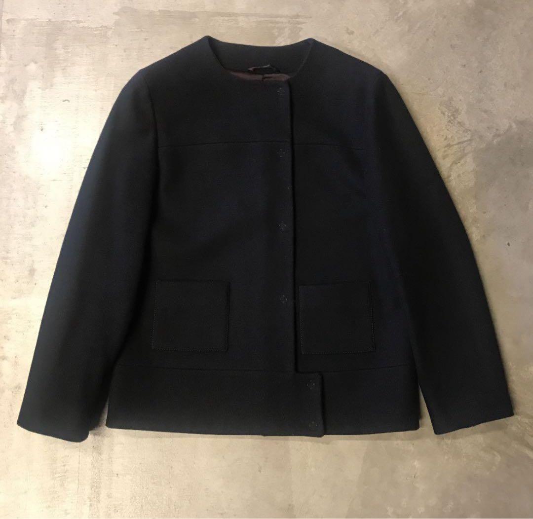 ミュウミュウ　ノーカラージャケット