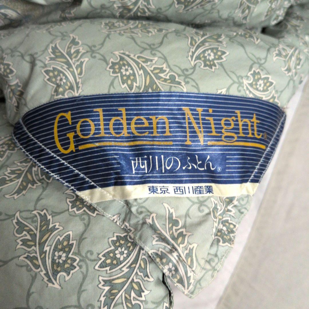 東京西川 羽毛掛け布団 150x210cm　ダウン90%フェザー10%