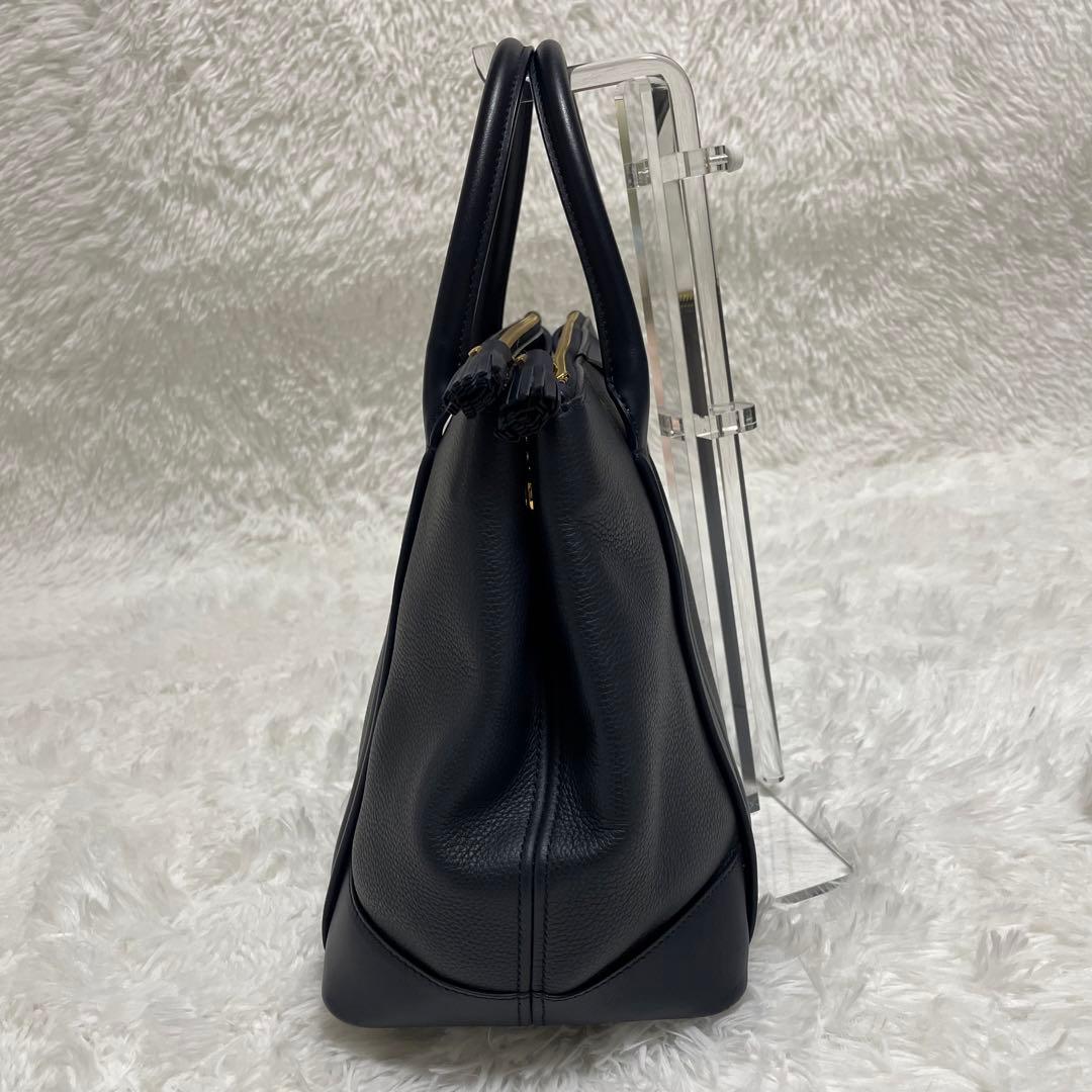 し*ぬ様 アニヤハインドマーチ　トートバッグ　ブラック系