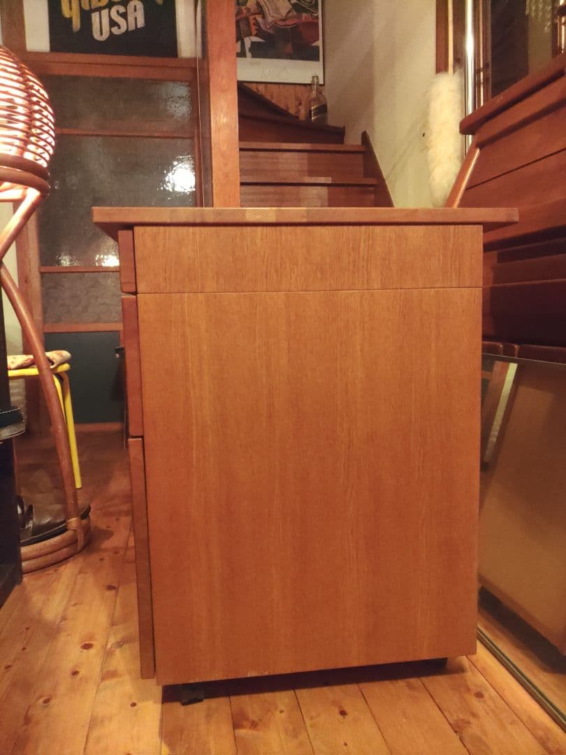 希少　マルニ木工　MARNI チェストワゴン　アンティーク　ヴィンテージ　レトロ