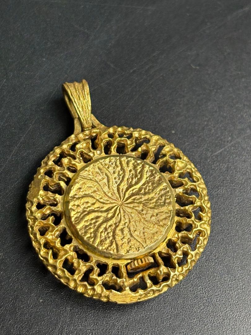 【希少品】Chandlerチャンドラー手巻き17石 ペンダントウォッチ 時計