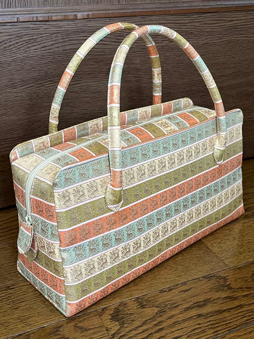 【新品未使用】和装バック　利休バック 花兎