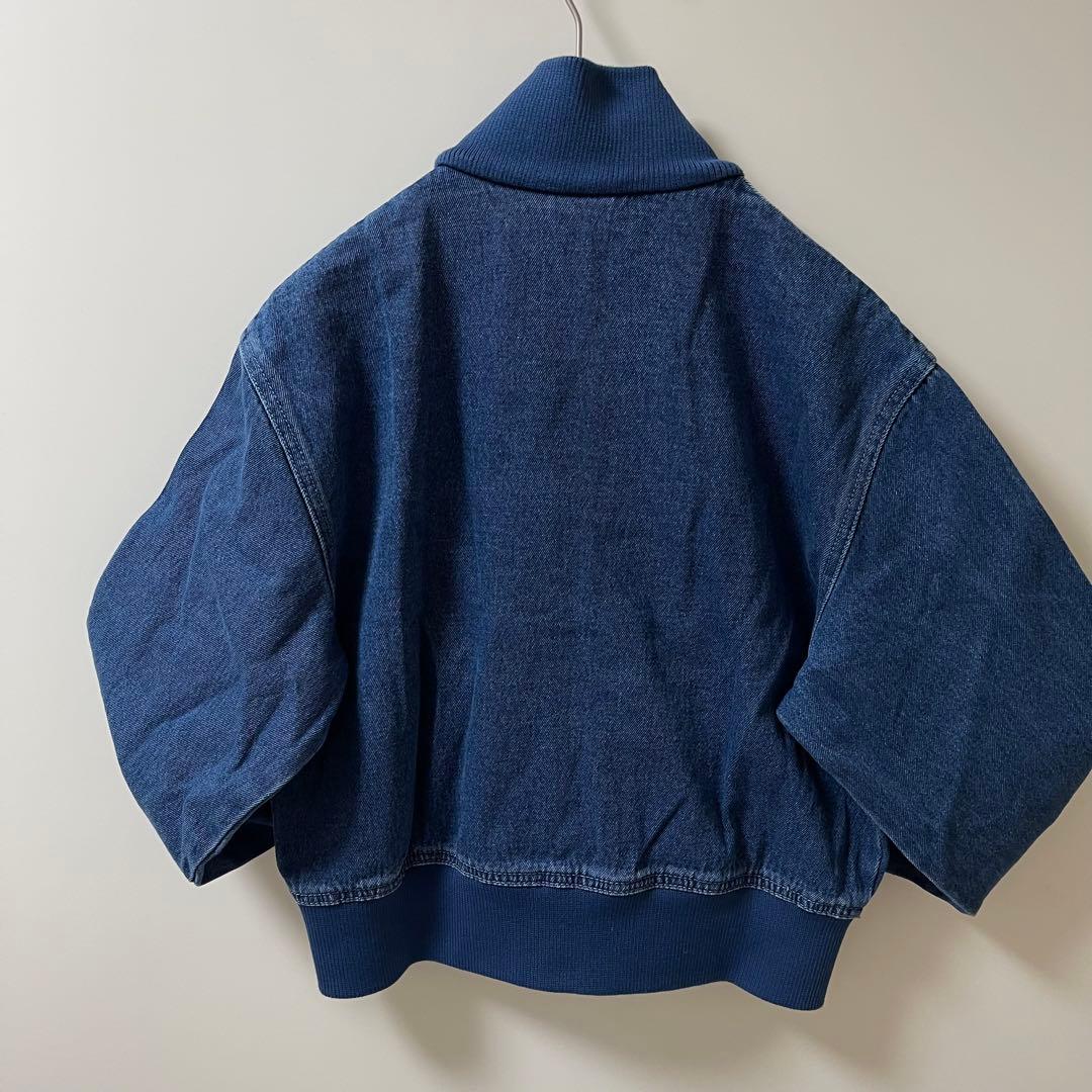 新品L女性】アディダスアディカラーデニムジャケットファイヤーバードトラック