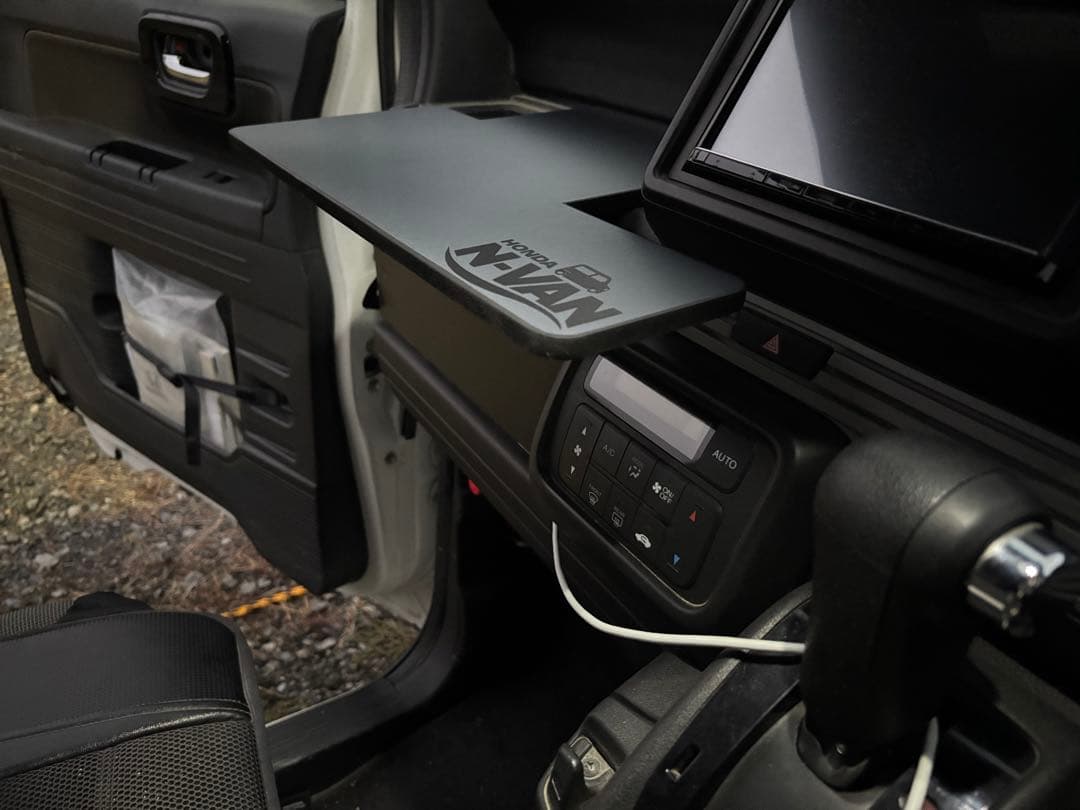 Nバン専用ハンドメイドテーブルショートタイプ改＆インパネトレイセット！