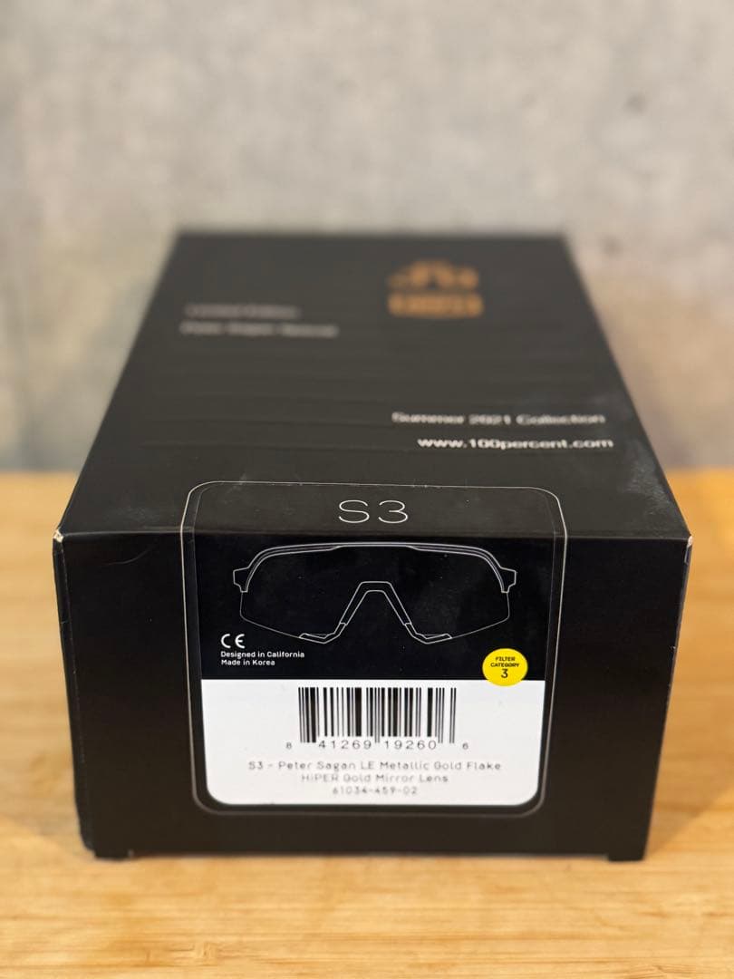 【美品】100% S3 Peter Sagan限定モデル