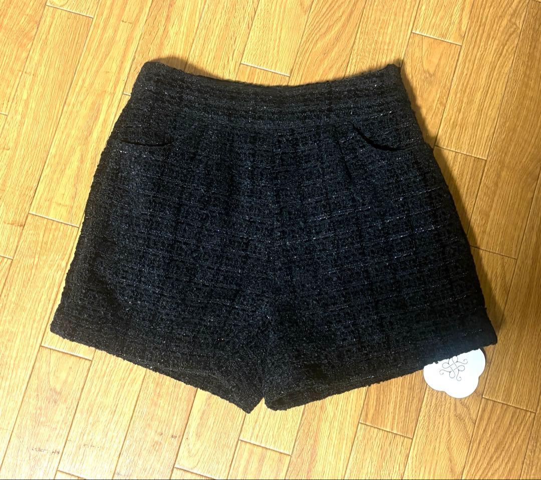 Randy ランディー ベロアツイード ショートパンツ