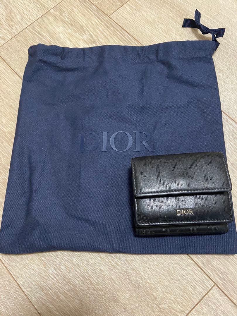 Dior ギャラクシーレザー折り財布