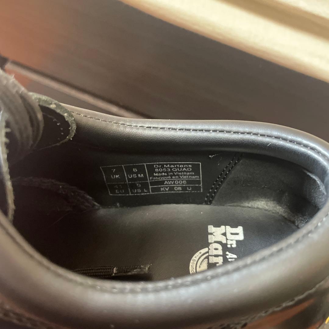 美品　Dr. Martens 1461 QUAD 3 ホール シューズ　UK7