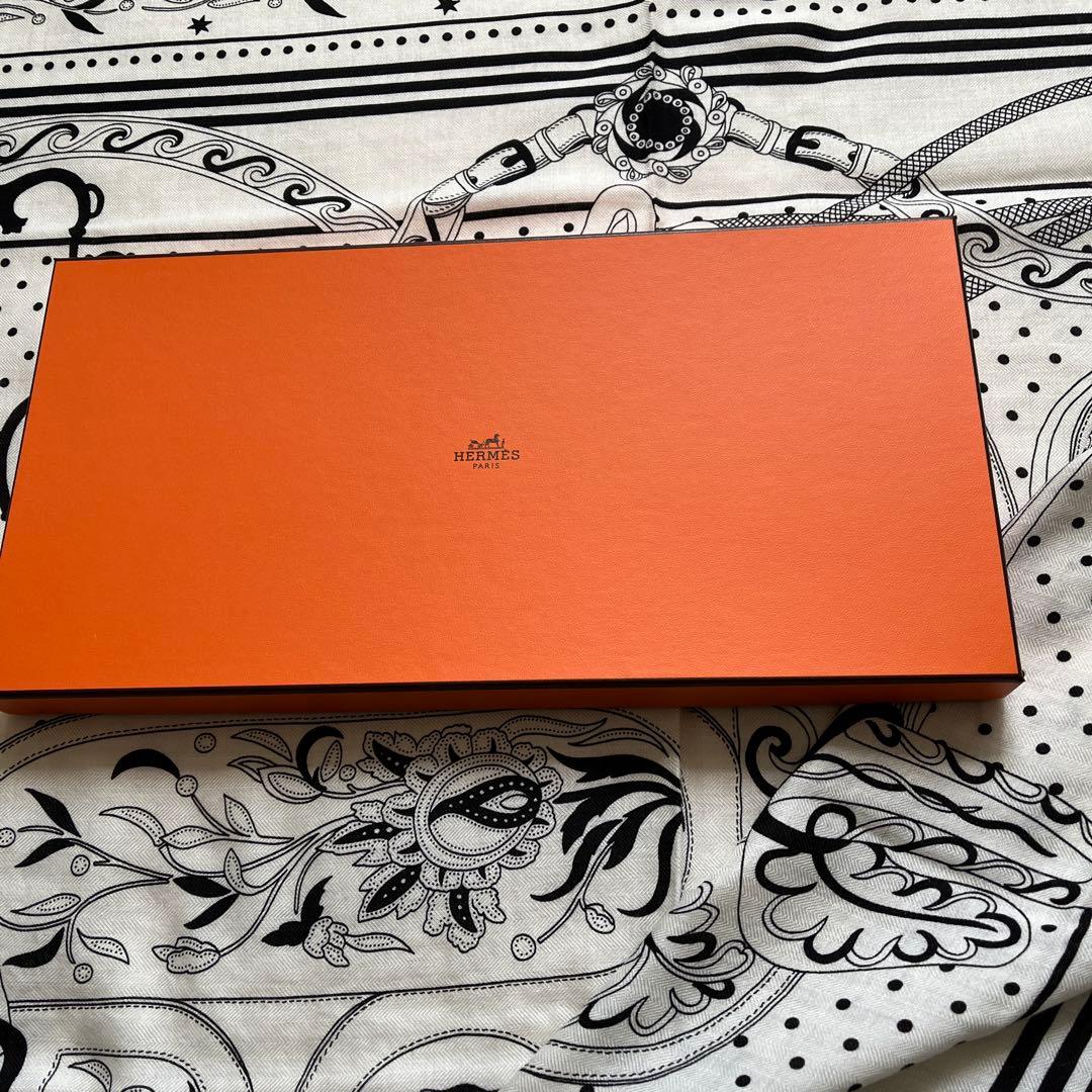 エルメス　カシミヤシルク　ストール