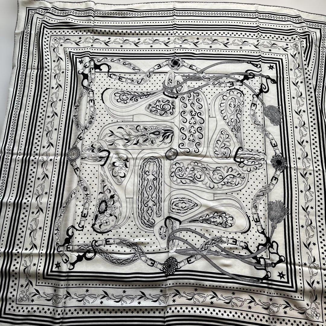 エルメス　カシミヤシルク　ストール