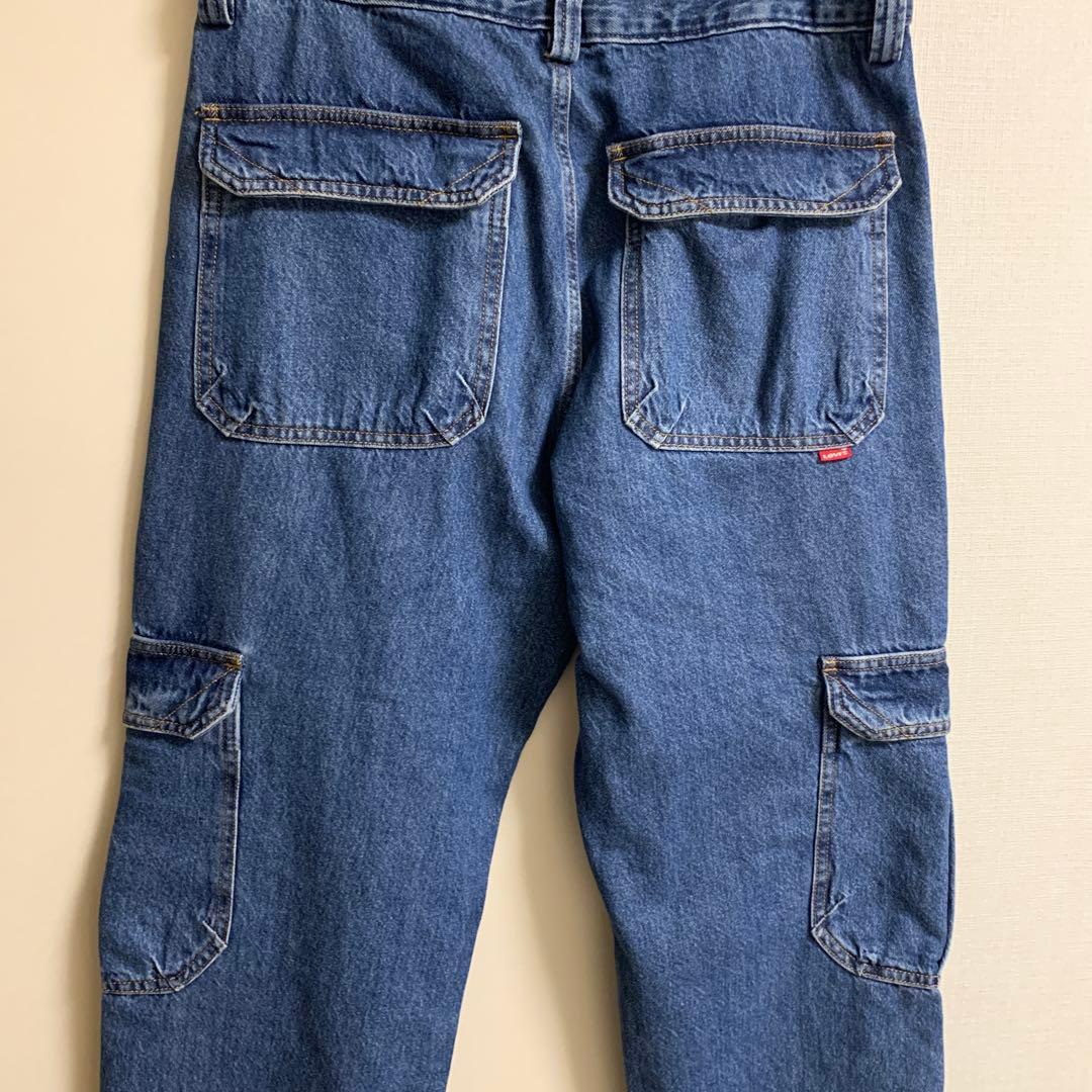 LEVI'S ダークブルー カーゴパンツ