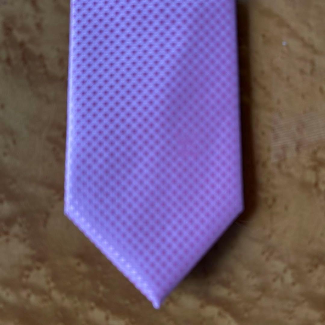 Louis Vuitton ピンク ドットネクタイ